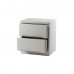 MSW 2-Drawer Dresser Nightstand Ease SK Pattern (White)